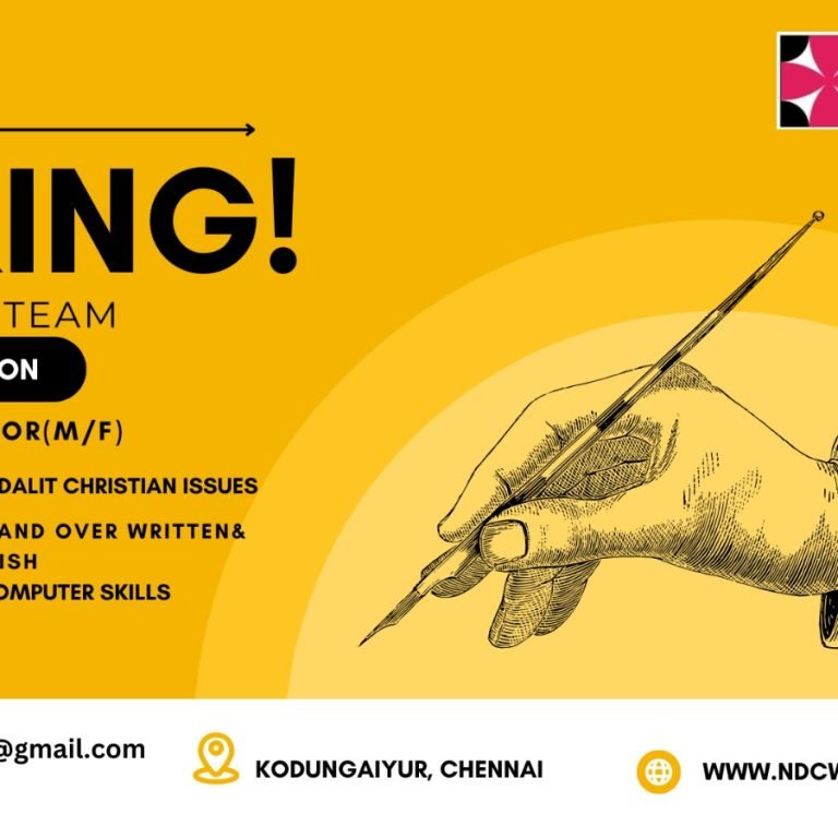 DCD-Coordinator-Job-posing