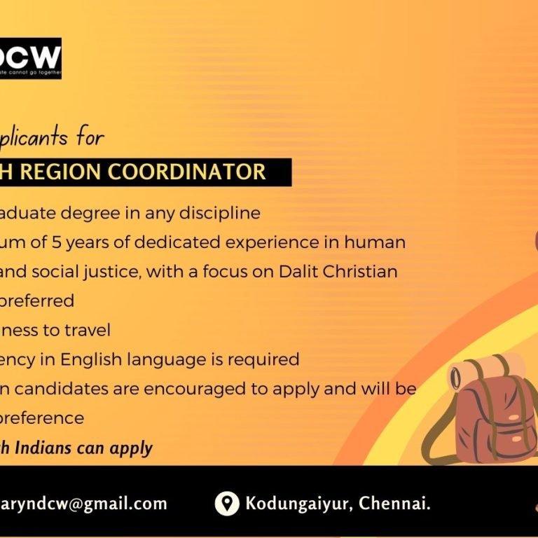 South region coordinator job posting (1)